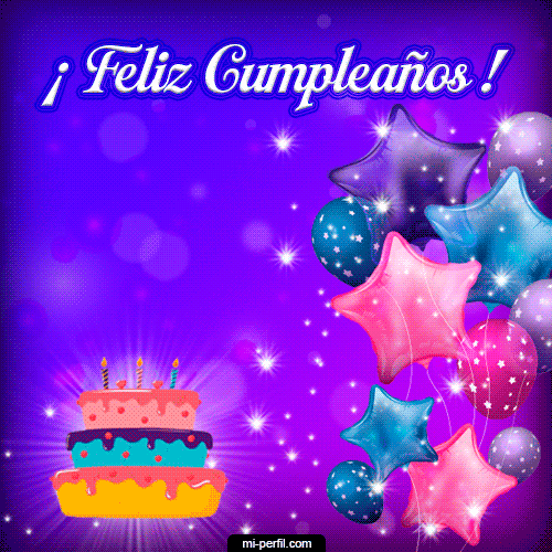 Gif Feliz Cumpleaños V