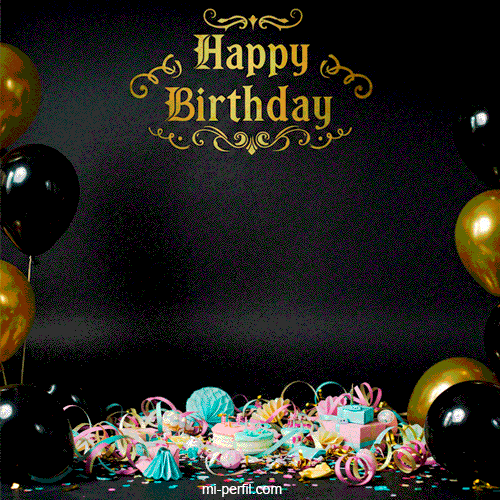 Plantilla Gif Happy  Birthday To You