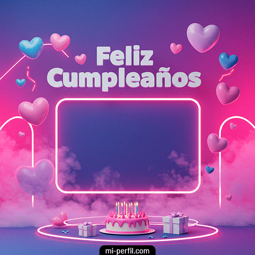 Plantilla Gif Un Feliz Cumple II