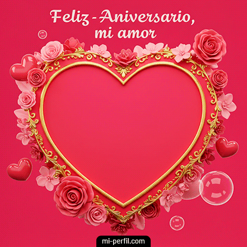 Gif Feliz Aniversario Mi Amor