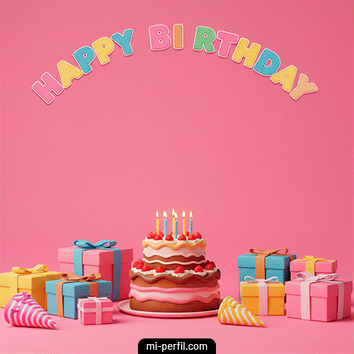 Plantilla Gif Feliz Cumpleaños 7