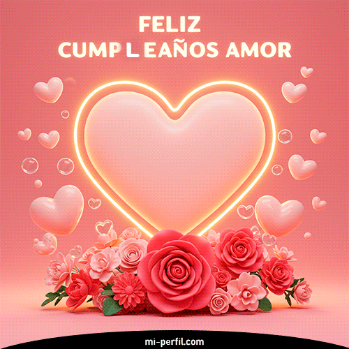Gif Feliz Cumpleaños Amor