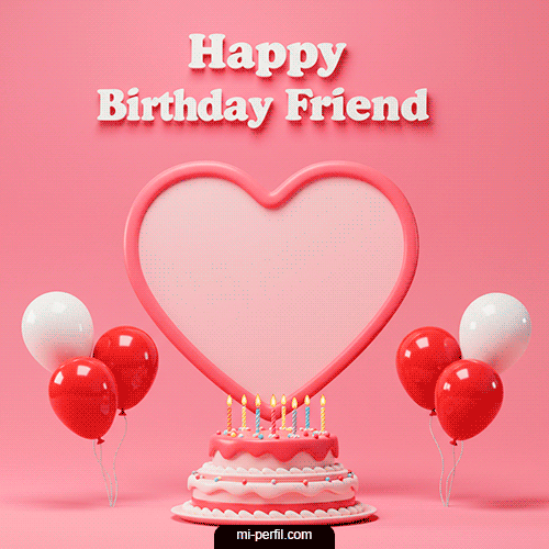 Gif Happy BirthDay Friend