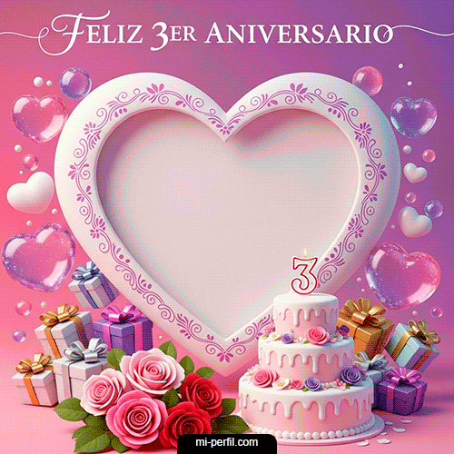 Feliz 3er Aniversario