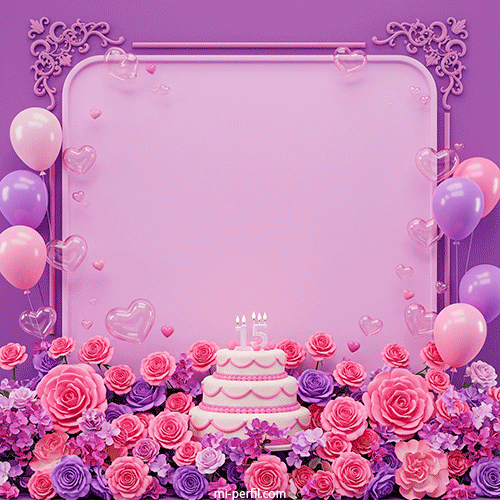 Feliz Cumpleaños 15 años