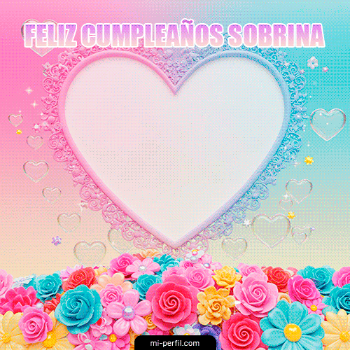 Feliz Cumpleaños Sobrina I