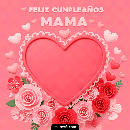 Gif Feliz Cumpleaños Mamí I
